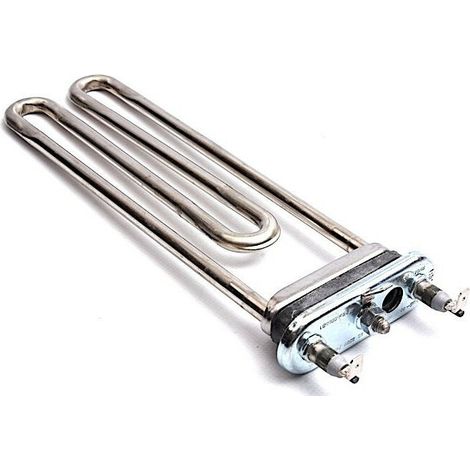 Résistance 2050W 481010496465 pour Lave linge BAUKNECHT, FAR, HOTPOINT ARISTON, IGNIS, INDESIT, LADEN, PRIVILEG, PROLINE, SABA, WHIRLPOOL