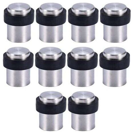 10 x 4,5 cm Edelstahl Boden Türstopper Türstopper Türstopper INHHUB