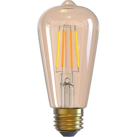 Intelligente LED-Lampe mit AlecoAir BE27 Amber, einstellbare Farbtemperatur, 3 Stück (1/3)