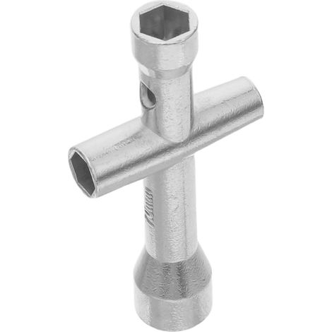 Mini Clé à Pipe Croisée pour Écrous M2 M2.5 M3 en Fonte (1/4)
