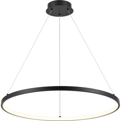 Lámpara de techo Tiamis 52W LED negro