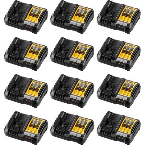 Pack de 12 cargadores DeWALT DCB1104-12 (DCB1104 - 12V 18V) (1/2)