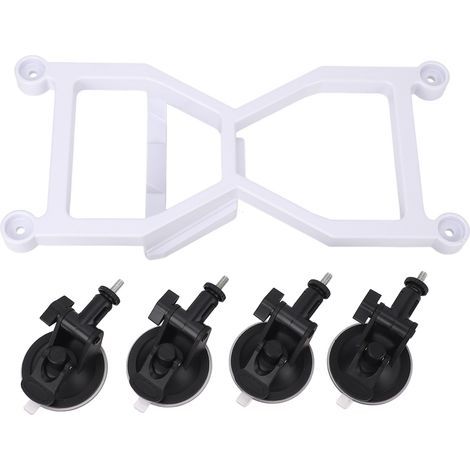 Kit de montage sur toit ouvrant pour mini antenne satellite, 4 ventouses, montage sur fenêtre de voiture, camping-car, bateau, voyage sur route. (1/5)