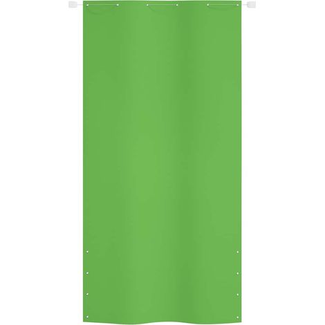 Maison Exclusive - Écran de balcon Vert clair 120x240 cm Tissu Oxford (1/5)