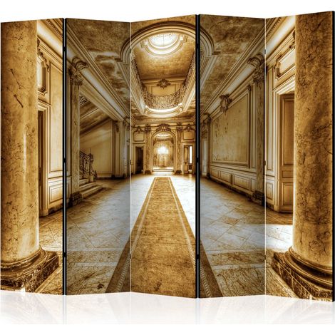 Paravento - Mystery marble - sepia II [Room Dividers] - 225x172 (1/4)
