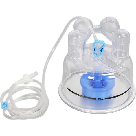 Chambre d'humidification chauffée automatique pour respirateur, remplacement universel stable, réservoir d'eau compatible (1/5)
