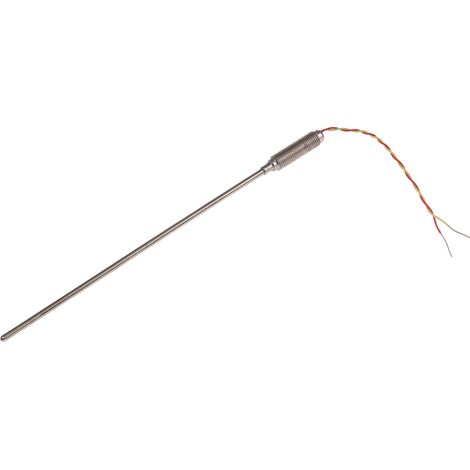 Thermocouple type K Ø 3mm, L 150mm, +1100°C max à Câble ( Prix pour 1 )