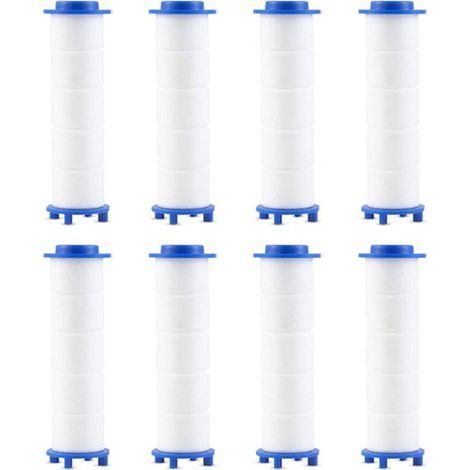 Filtro per soffione doccia (115 mm), 8 filtri doccia anticalcare rimovibili in cotone PP per soffione doccia (1/5)