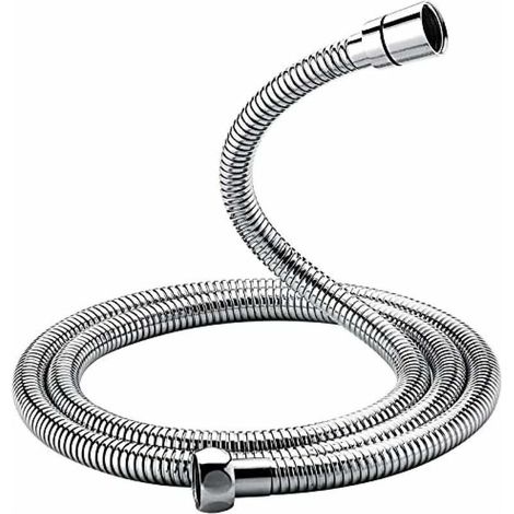 Kaelt - Flexible de douche universel (1,5 m), flexible de douche anti-torsion et anti-torsion, acier inoxydable/chrome (1/5)