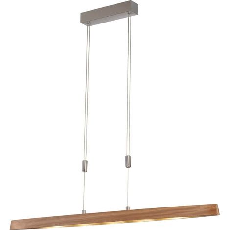 Lampe suspendue LED Shine-Wood dirigé - 61076