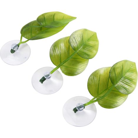 Hamac pour poissons betta, tapis de feuilles de plantes, lit de repos pour la reproduction et l'étalement des poissons (1/5)