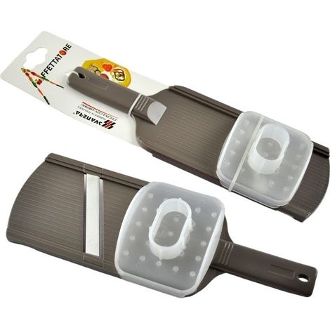 Mandolina affettatrice nylon e inox Svanera con proteggidita
