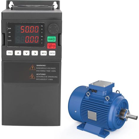 Onduleur vectoriel universel SAKO triphasé 380 V, entrée et sortie triphasées 380 V, 1,5 kW (1/5)