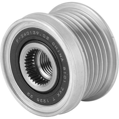Poulie d'embrayage d'alternateur F‑240139 03C903119A - Composants de moteurs et générateurs compatibles avec Skoda (1/5)