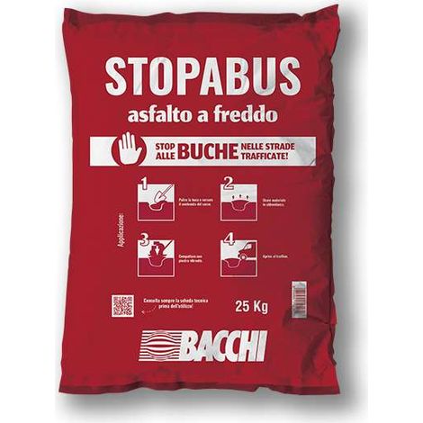 Asfalto a freddo Stopabus Kg. 25