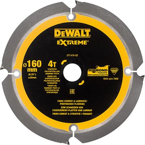 DeWalt Kreissägeblatt PCD 160/20 mm 4Z
