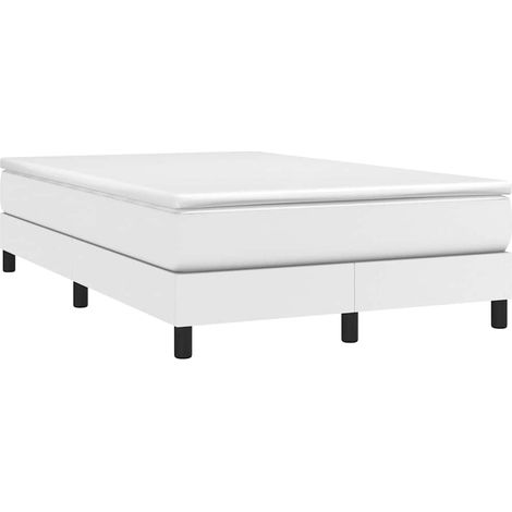 Struttura Letto a Rete a Molle Bianco 120x200 cm in Similpelle vidaXL (1/5)