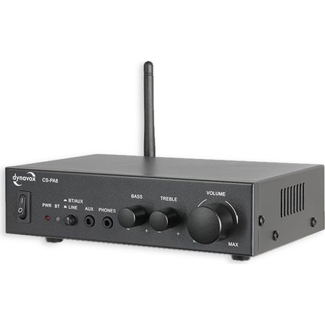 Amplificateur compact DYNAVOX CS-PA8, noir (1/3)