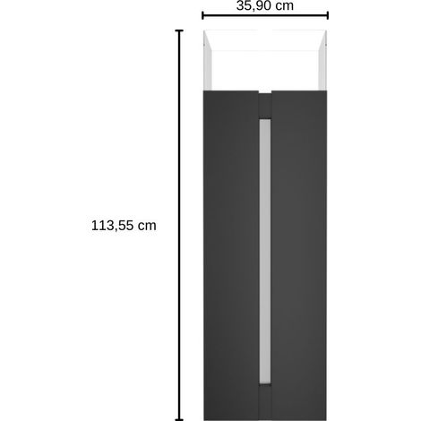 Bioethanol Ethanol Kamin Biokamin Romeo Schwarz Standkamin Ethanol Ofen (1/5)