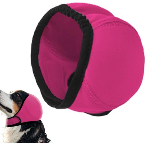 Serre-Tête pour Chien Cache-Oreilles Confortables pour Chiots  Protection Contre Le Bruit Cache-Oreilles Pour Chien Pour Chiots S M L - Bain Séchage Natation Toilettage Vétérinaire (1/5)