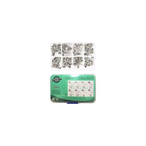 120 pcs Alien de Fil de Résistance Bobine L'alliage Le Fil de Bobine d'atomiseur 0.3Ω / 0.35Ω/ 0.45Ω / 0.5Ω / 0.8Ω RBA/RTA/RDA Reconstructible (1/5)