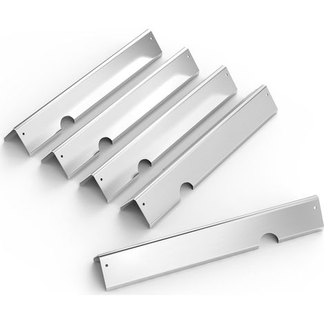 66032 Barres aromatisantes en acier inoxydable pour barbecues à gaz Weber Genesis II/LX 300 Series, Genesis II E/S-310, II E330, II E335, II S335, II LX S/E-340, plaque chauffante de 43,4 cm, 66795