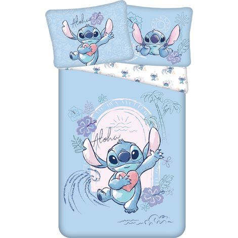 Ensemble de literie enfant Lilo & Stitch Aloha 140 x 200 cm Coton Disney (1/5)