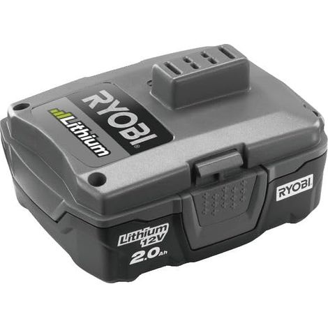 Batterie 12V Lithium-ION RB12L20 – Capacité 2.0Ah, Compatible Outils 12V Ryobi, Recharge Rapide, Format Ultra Léger (1/5)