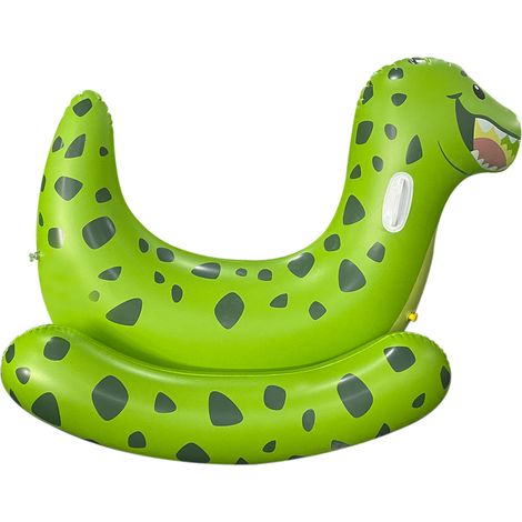 DAM. Inflatable children's floating armchair, dinosaur design, shoots water. 72x67x58 cm. (1/5)