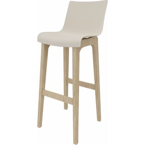 Tabouret pieds en bois massif Terence (1/5)