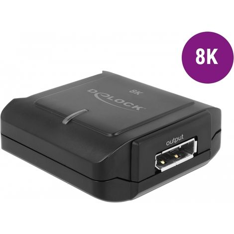 Delock DisplayPort 1.4 Repetidor 8K 30 Hz