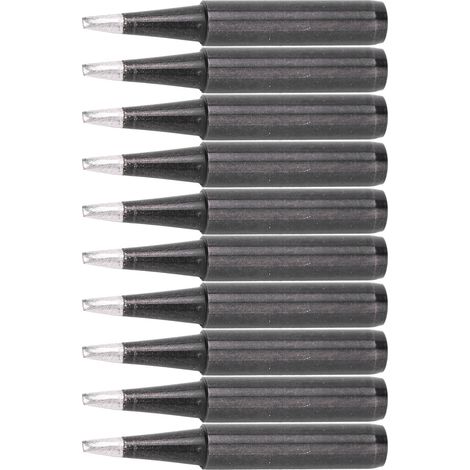 10 Stück Lötspitzen, schwarz, mit Innenheizung, für die Serien 936/937/938, 900M-T-1.6D (1/5)