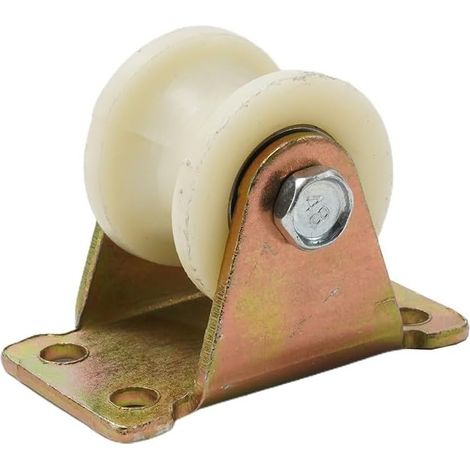 Roue de porte coulissante en nylon Duty V 30 mm guidage industrielle (1/5)