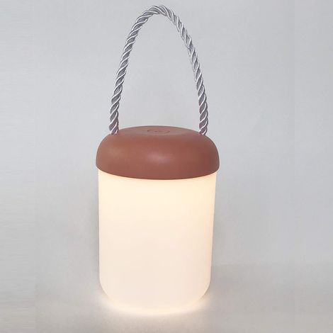 Tragbares Nachtlicht für Kinder, wiederaufladbare Nachttischlampe, dimmbare mobile Laterne, 360°-Beleuchtung, Tischlampe mit Blaulichtfilter, 3000K warmes Licht, ideal für Schlafzimmer, Wohnzimmer, Ca (1/5)
