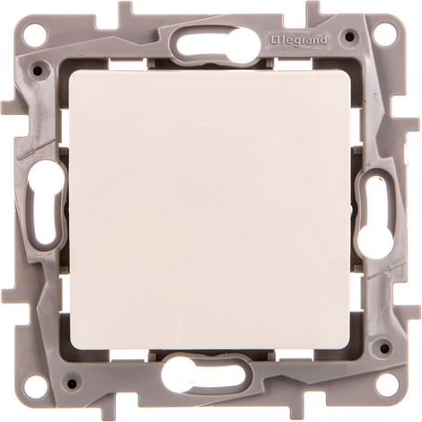 Interrupteur d'escalier simple Niloe 10 AX Crème 764601