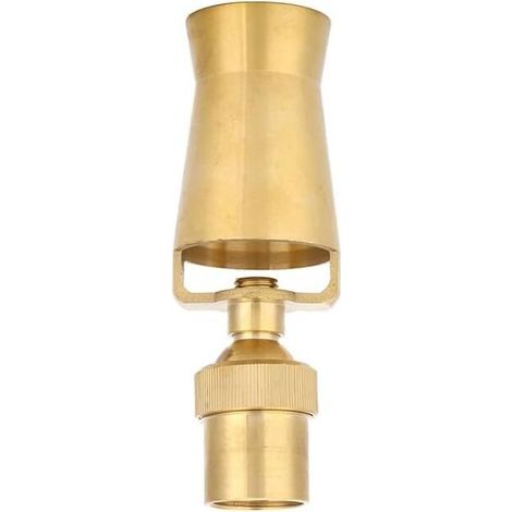 (13×4.5×2.5cm)(Ice Tower) Brass Fountain Nozzle, Water Fountain Spray Head DN15, DN20, DN25, Fountain Accessories for Garden Water Display (1/4)