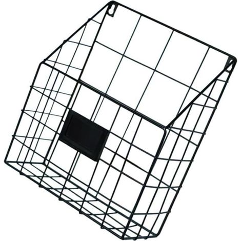 Bardusch - Mural Fer Support De Rangement Mural Panier Pour Magazines Et Journaux Organiseur De Magazines Suspendu (1/4)