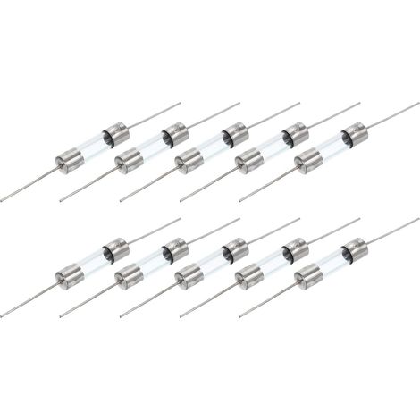 Fusible à Tube en Verre - 10 Pièces - 5x20mm 1A 250V - Protection Circuit - Électroménager et Électronique (1/4)