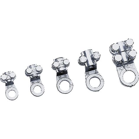 10PZ CAPICORDA A MORSETTO sezione mmq 16 - foro mm 10