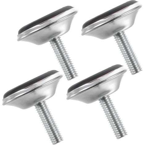 Lot de 4 pieds de meubles réglables, niveleurs ajustables avec vis (1/5)