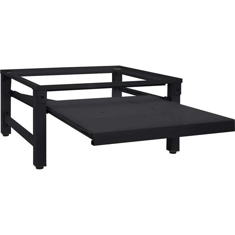 Socle pour Machine à Laver Noir 62 x 60,5 x 32,5 cm Acier (1/5)