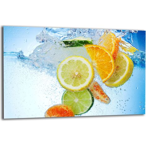 PLAQUE DE PROTECTION EN VERRE POUR CUISINIÈRE 80x52 FRUIT (1/5)