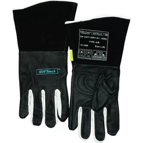 GANT TIG BLACK 9-1/2 CUIR DE VACHE/CHEVRE