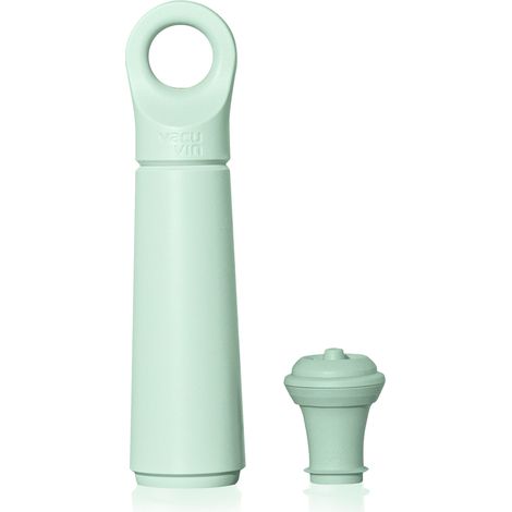 Vacuvin - Pompe Loop jade avec bouchon