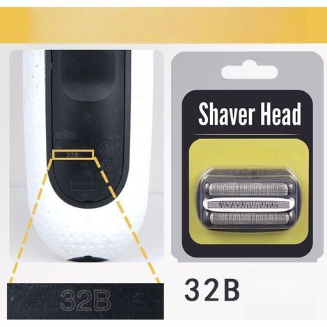 32B Series 3 Shaving Head (1/2)
