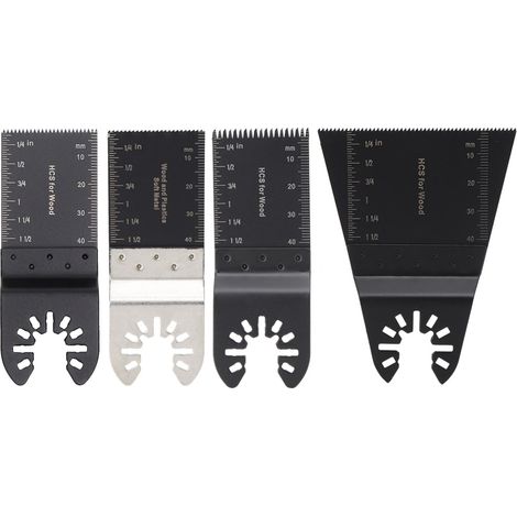 8-teiliges Set Universal-Sägeblätter aus Kohlenstoffstahl für oszillierende Multifunktionswerkzeuge (1/5)