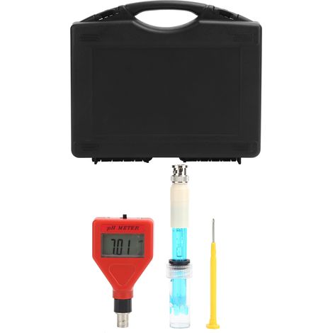 Testeur de qualité d'eau pH-mètre pour spa, aquarium, piscine et laboratoire - Kit de surveillance (1/5)