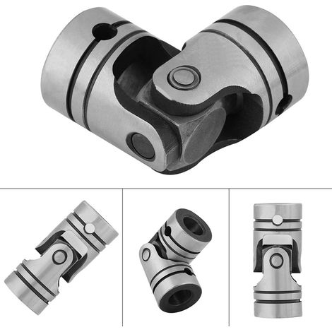 Accouplement d'arbre universel en acier 12mm, connecteur pour moteur 12×23×52mm
