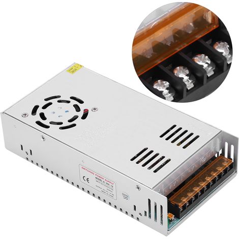 Contrôleur d'alimentation à découpage DC12V pour barre lumineuse LED en alliage d'aluminium pour imprimante 3D (S-500-12 (12V 41,6A 500W) AC110/220V ±15%) (1/5)