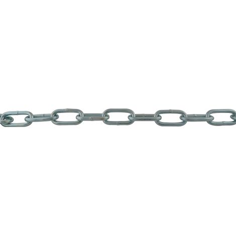 Chaîne RS PRO en Acier zingué Gris ( Prix pour 1 )